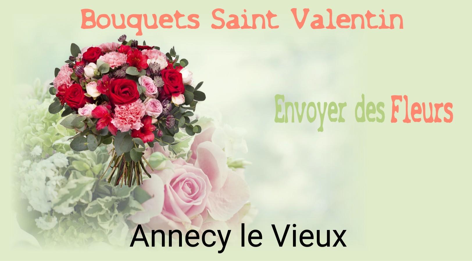 Roses de Saint-Valentin livrées à Annecy-le-Vieux